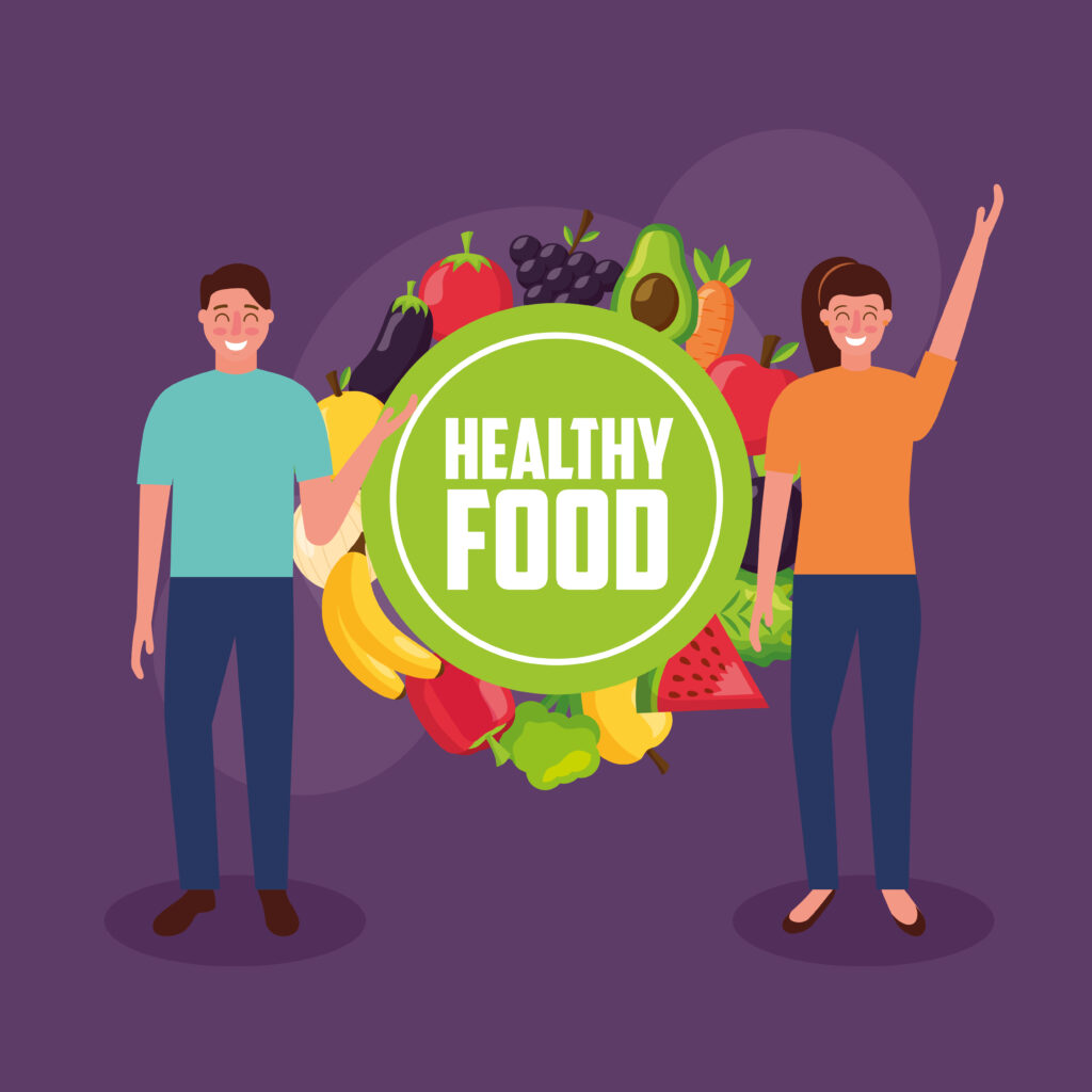 people healthy food